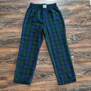 Kid's GAP Blue and Green Plaid PJ Pants